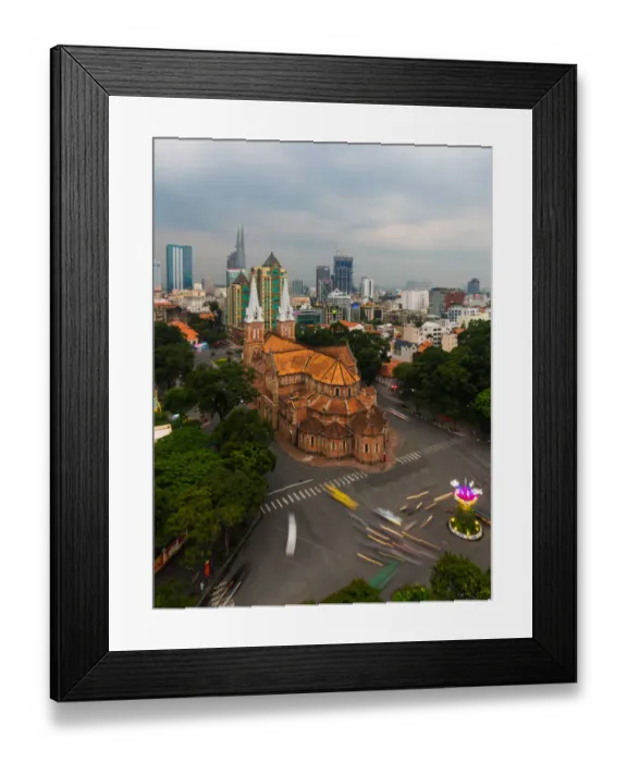 Framed Print : Notre-Dame Cathedral Basilica of Saigon, Ho Chi Minh City, Vietnam Framed Print : Notre-Dame Cathedral Basilica of Saigon, Ho Chi Minh City, Vietnam