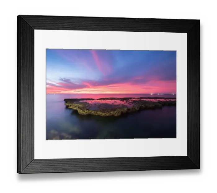 Framed Print : Sunrise in Rai Cave, Vinh Hy Beach, Vietnam Framed Print : Sunrise in Rai Cave, Vinh Hy Beach, Vietnam