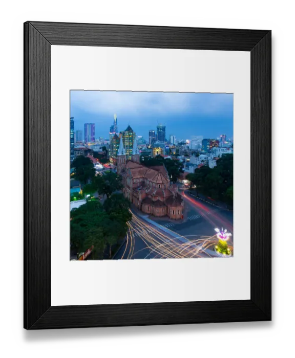 Framed Print : Notre-Dame Cathedral Basilica of Saigon, Ho Chi Minh City, Vietnam Framed Print : Notre-Dame Cathedral Basilica of Saigon, Ho Chi Minh City, Vietnam