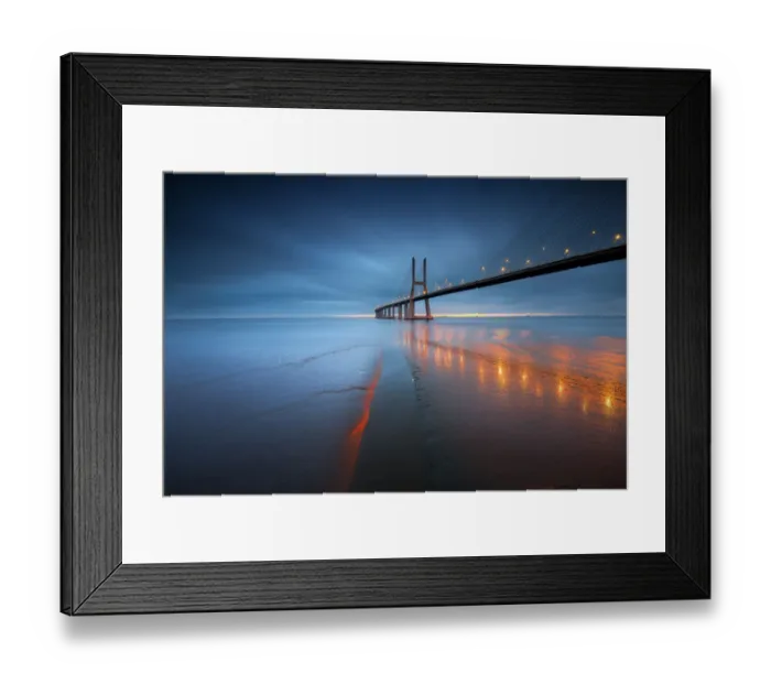 Framed Print : Vasco da Gama bridge Framed Print : Vasco da Gama bridge