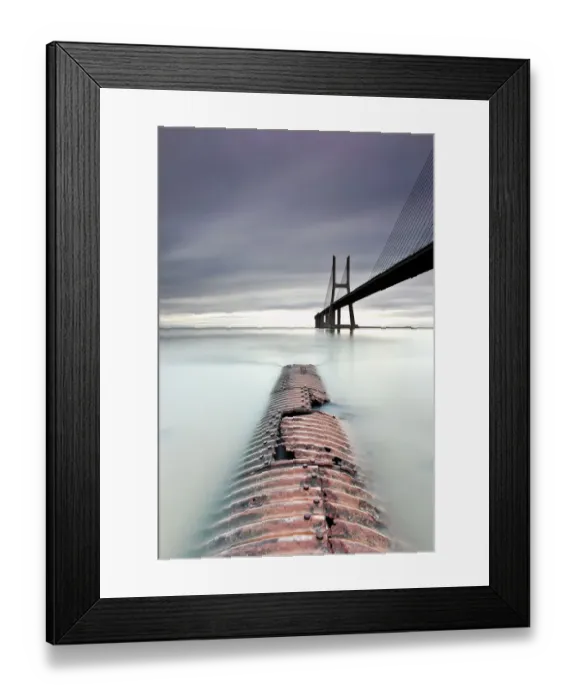 Framed Print : Vasco da Gama bridge Framed Print : Vasco da Gama bridge