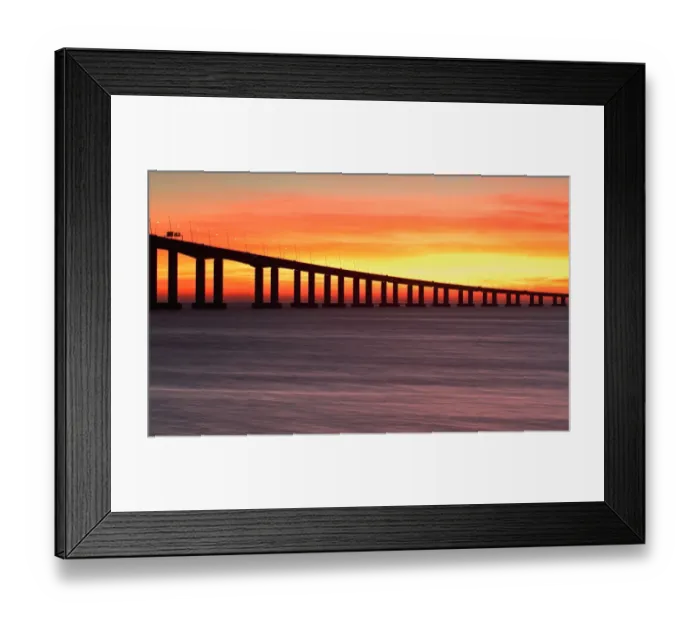 Framed Print : First Colors at Vasco da Gama bridge Framed Print : First Colors at Vasco da Gama bridge