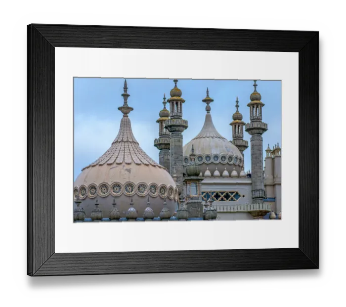 Framed Print : Royal Pavilion Domes & Minarets in Brighton