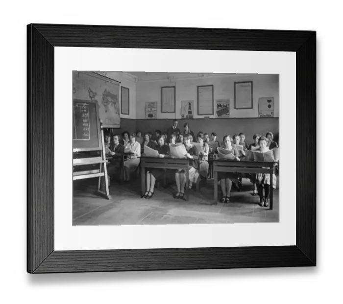 Framed Print : German School Framed Print : German School