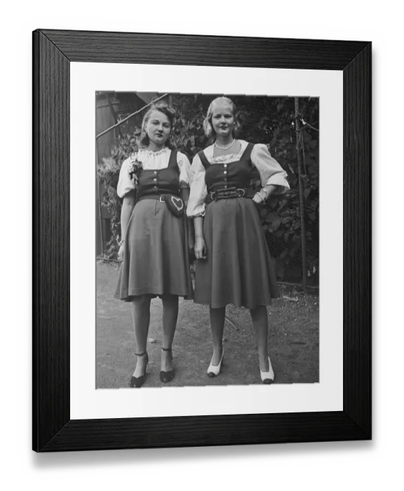 Framed Print : Society Girls Framed Print : Society Girls