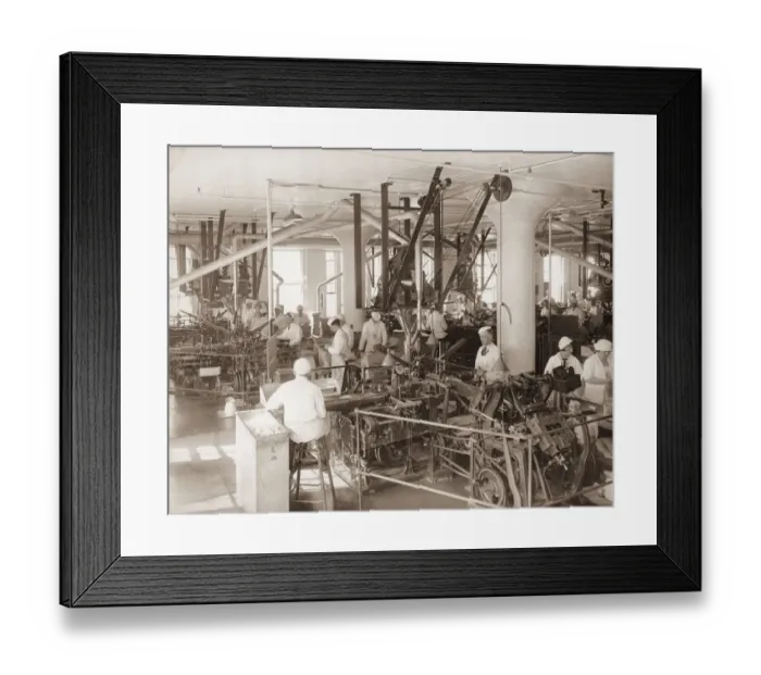 Framed Print : Tea Factory Framed Print : Tea Factory