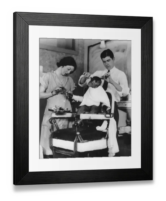 Framed Print : Ape Pampering Framed Print : Ape Pampering