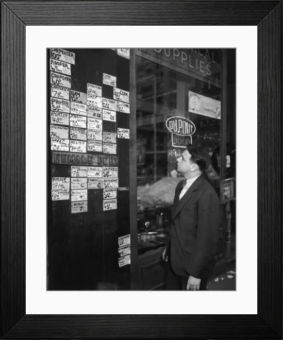 Framed Print : Job Hunting Framed Print : Job Hunting