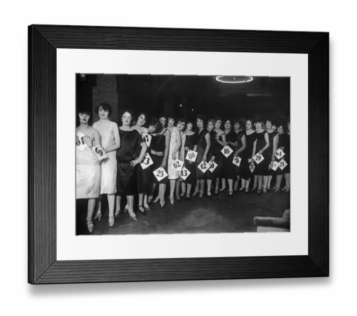 Framed Print : Berlin Beauty Contest Framed Print : Berlin Beauty Contest
