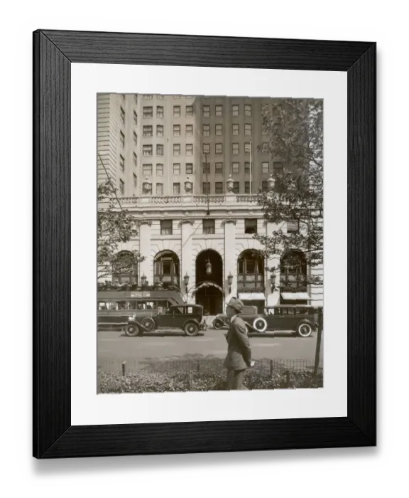 Framed Print : Savoy-Plaza Hotel Framed Print : Savoy-Plaza Hotel