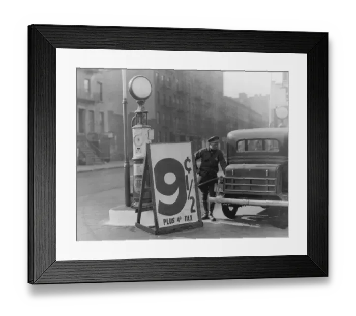 Framed Print : Fill Her Up Framed Print : Fill Her Up
