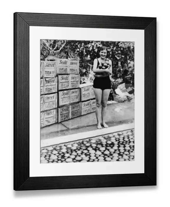 Framed Print : Sweet Florida Oranges