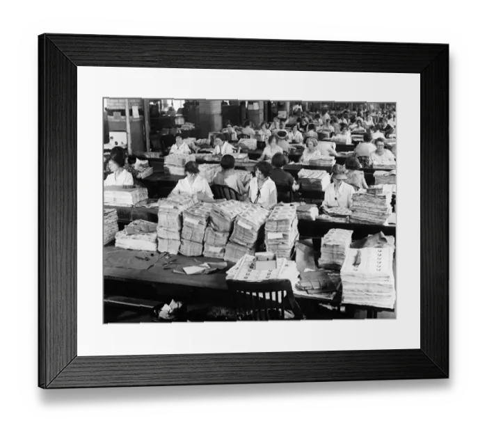 Framed Print : Money Printing Framed Print : Money Printing