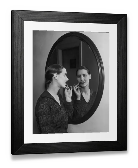 Framed Print : Lippy Lady Framed Print : Lippy Lady
