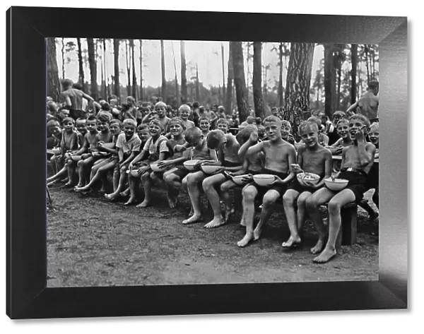 Boys At A German Summer Camp
