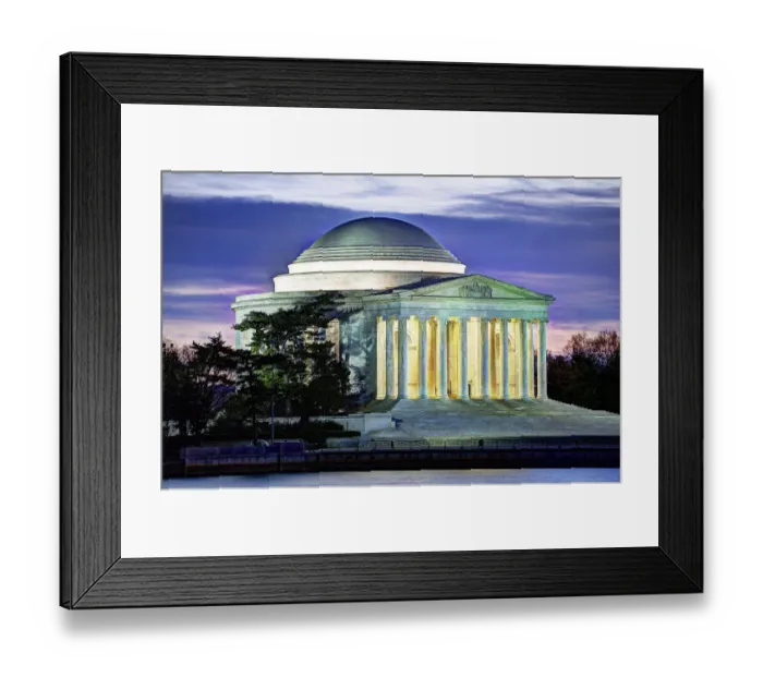 Framed Print : Jefferson Memorial Framed Print : Jefferson Memorial