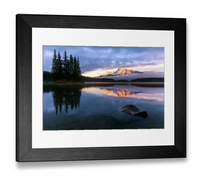 Framed Print : Two Jack Lake, AB, Canada Framed Print : Two Jack Lake, AB, Canada
