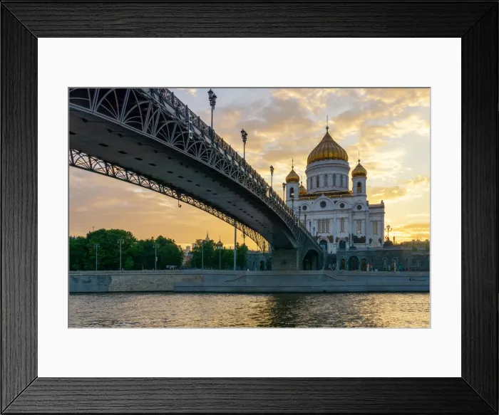 Framed Print : Cathedral of Christ the Saviour, Moscow, Russia Framed Print : Cathedral of Christ the Saviour, Moscow, Russia
