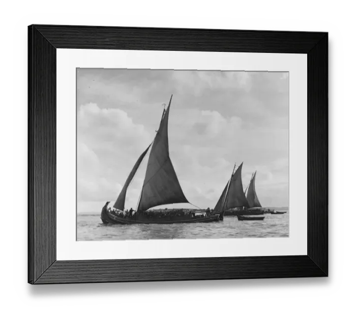 Framed Print : Sailing Boats Framed Print : Sailing Boats