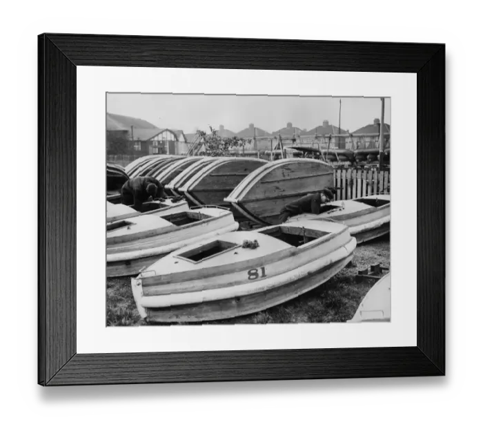 Framed Print : Boat Overhaul Framed Print : Boat Overhaul