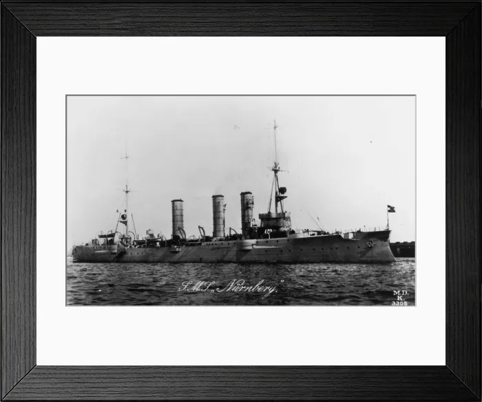 Framed Print : S. M.s Nurnberg Framed Print : S. M.s Nurnberg