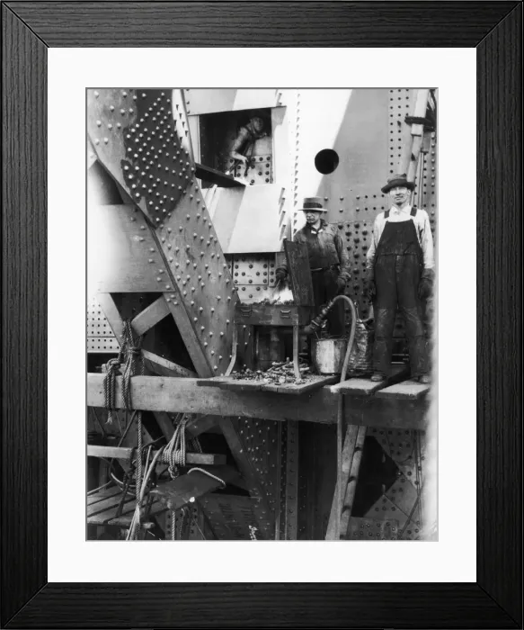 Framed Print : Bridge Construction Framed Print : Bridge Construction