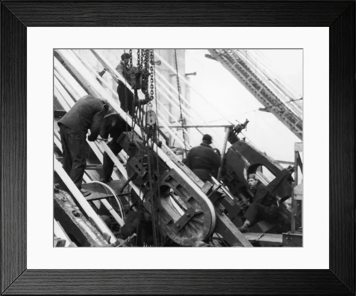 Framed Print : Bridge Construction Framed Print : Bridge Construction