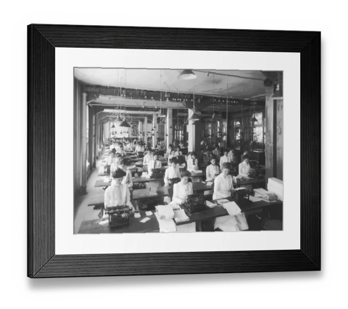 Framed Print : Typewriter Pool Framed Print : Typewriter Pool