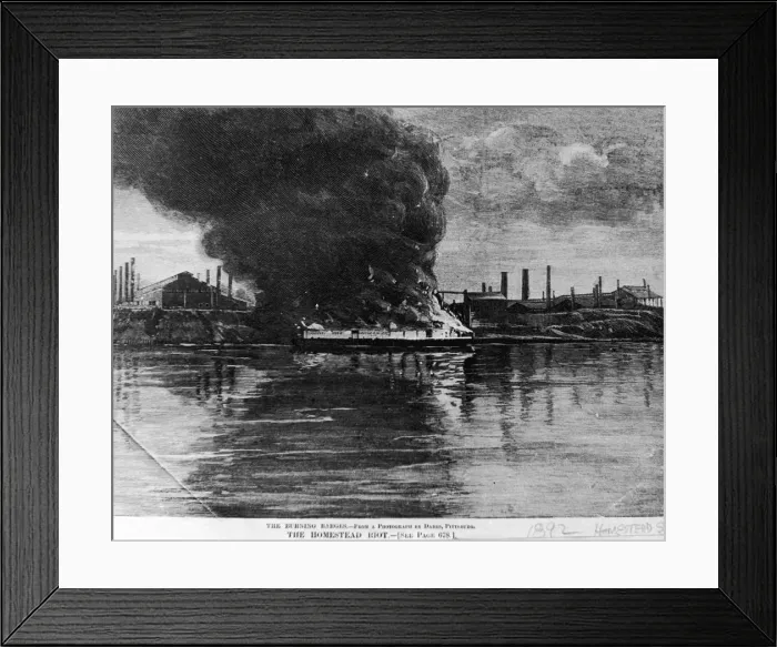 Framed Print : Homestead Riot Framed Print : Homestead Riot