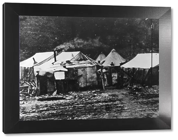 Tents. A Photograph of Miners Tents during the Ludlow Strike, circa April 1914