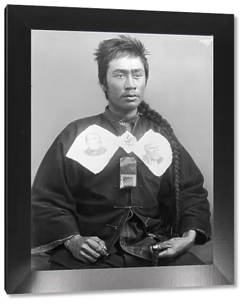 Portrait. A Portrait of a Chinese Male circa 1888. (Photo by Fotosearch / Getty Images)