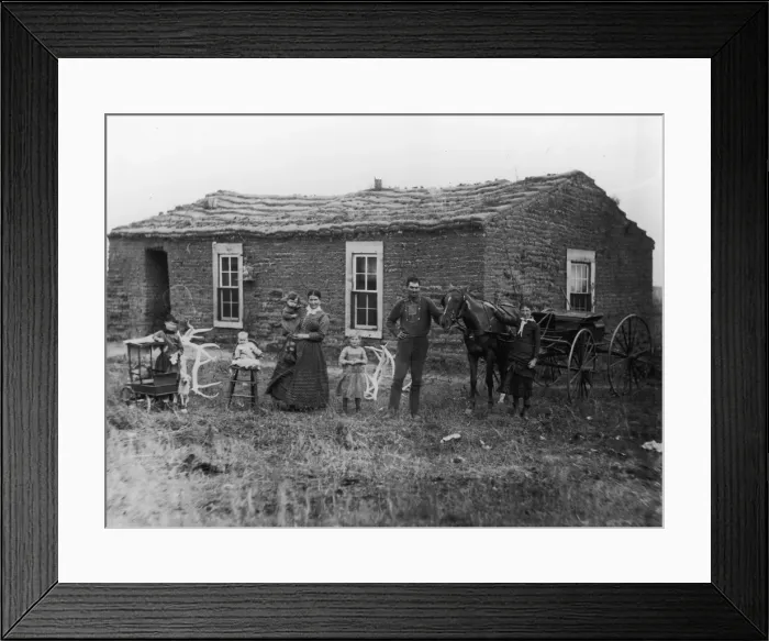 Framed Print : Sommers Family Framed Print : Sommers Family