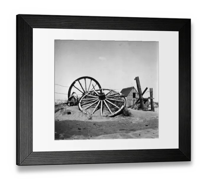 Framed Print : The Plow That Broke The Fence Framed Print : The Plow That Broke The Fence