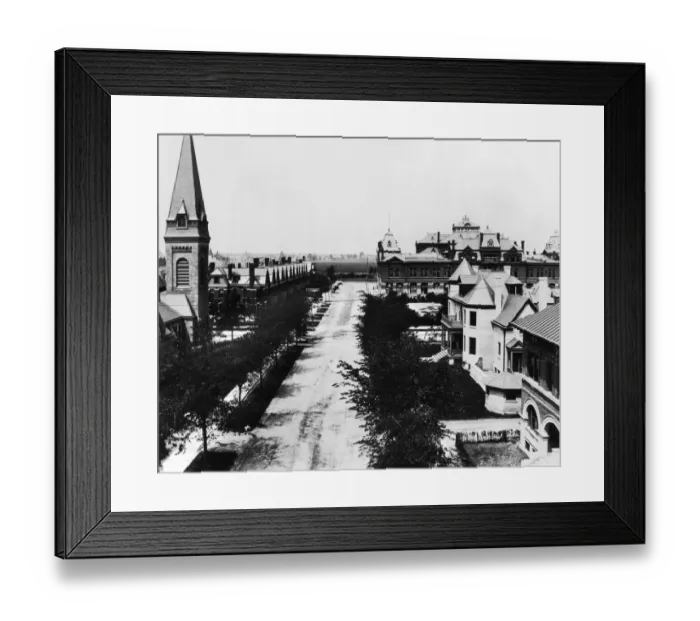 Framed Print : Pullman, Chicago Framed Print : Pullman, Chicago