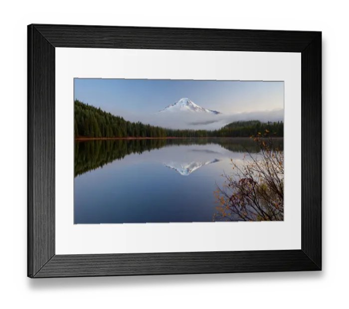 Framed Print : Mount Hood at Trillium Lake Framed Print : Mount Hood at Trillium Lake