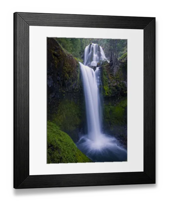 Framed Print : Falls Creek Falls, Washington Framed Print : Falls Creek Falls, Washington