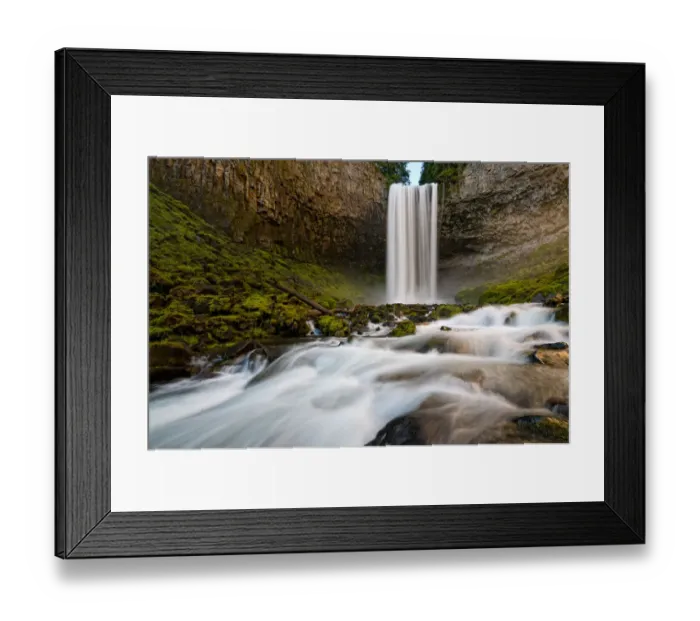 Framed Print : Tamanawas Falls, Oregon