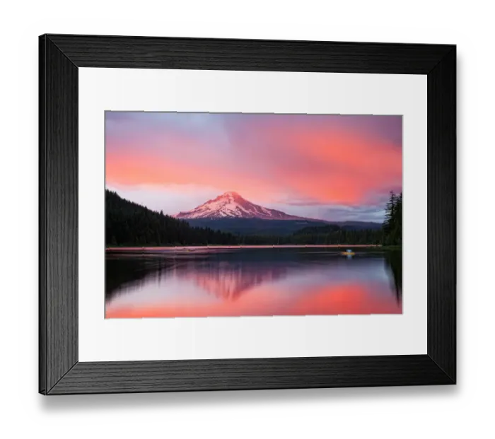 Framed Print : Trillium Lake, Oregon