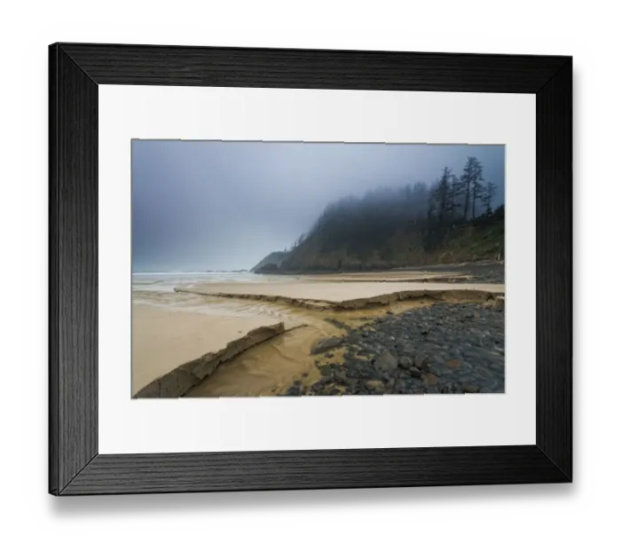 Framed Print : Indian Beach, Oregon Framed Print : Indian Beach, Oregon