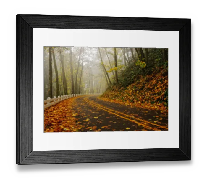 Framed Print : Historic highway