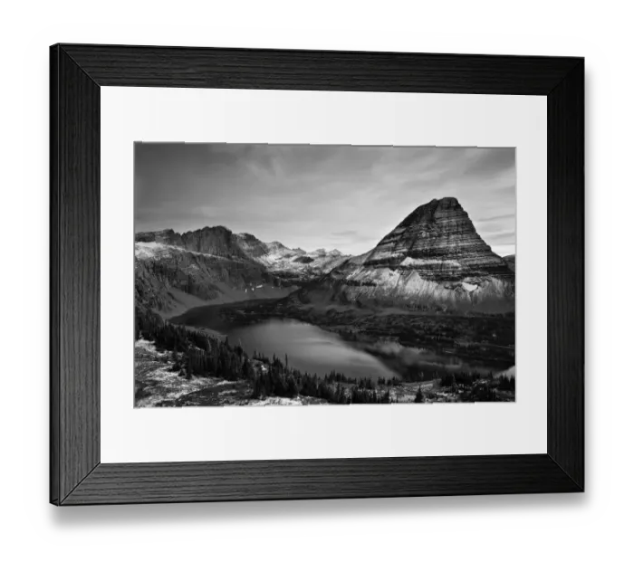 Framed Print : Hidden Lake