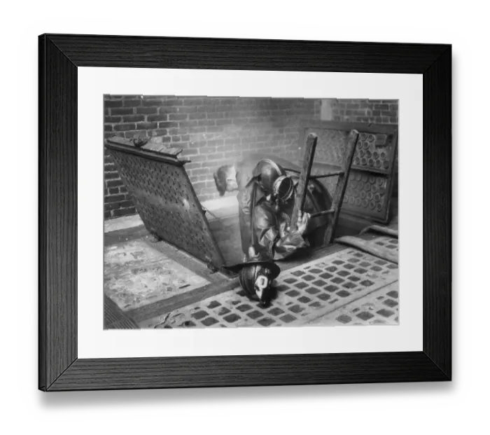 Framed Print : Fire Escape
