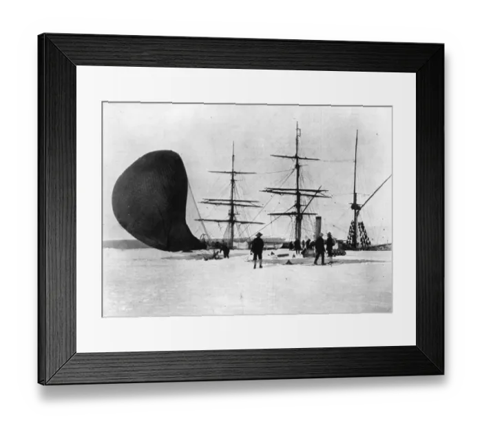 Framed Print : Antarctic Balloon Framed Print : Antarctic Balloon