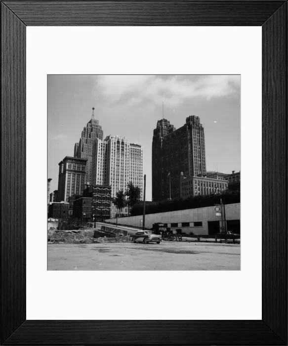 Framed Print : The Motor City