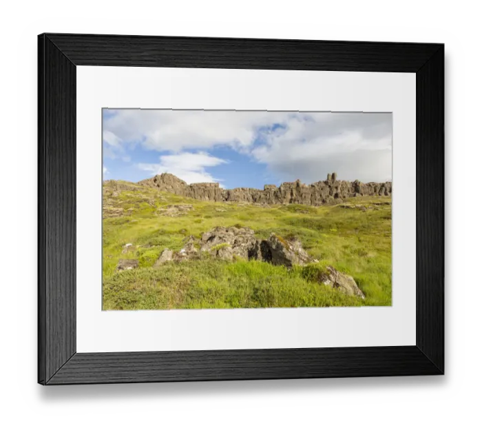 Framed Print : Thingvellir National Park, Iceland, Europe