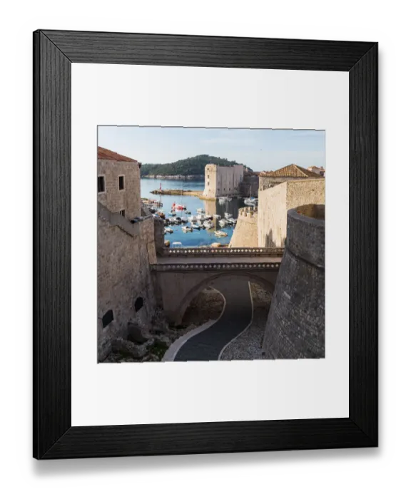 Framed Print : Square crop of Ploce Gate Framed Print : Square crop of Ploce Gate