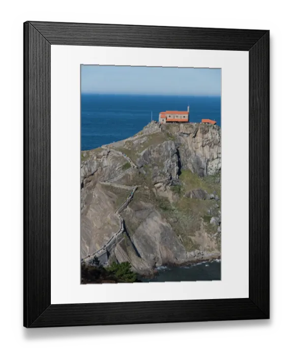Framed Print : San Juan de Gaztelugatxe, Game Of Thrones, film location, Basque region, Spain Framed Print : San Juan de Gaztelugatxe, Game Of Thrones, film location, Basque region, Spain