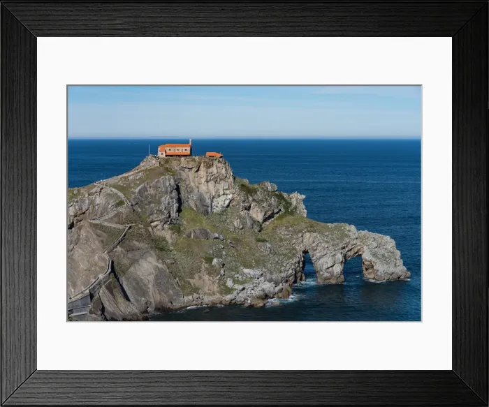 Framed Print : San Juan de Gaztelugatxe, Game Of Thrones, film location, Basque region, Spain Framed Print : San Juan de Gaztelugatxe, Game Of Thrones, film location, Basque region, Spain