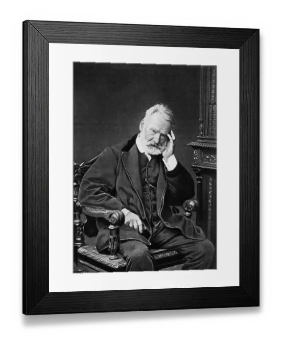 Framed Print : Victor Hugo (Xxxl) Framed Print : Victor Hugo (Xxxl)