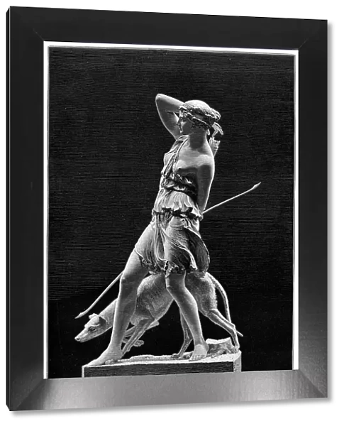 Ancient Statue of the Goddess Artemis